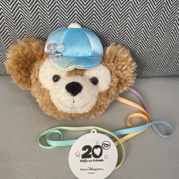 NWT Tokyo Disney Resort "Duffy" Colorful Happiness 20th Anniversary Purse - Picture 4 of 8